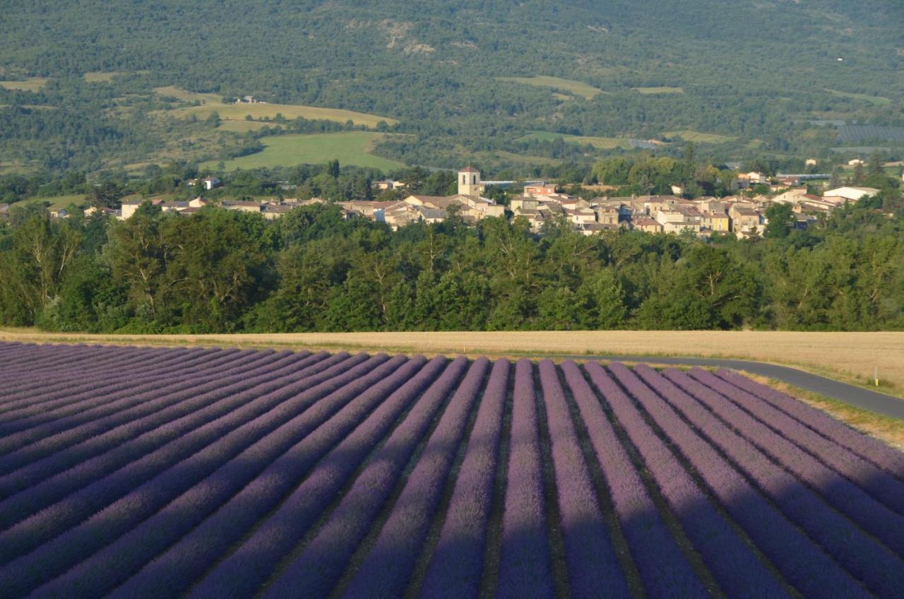 Appartement Entre Sisteron Et Gorges De La Meouge " Les Hauts De Toscane " Ribiers Exteriér fotografie